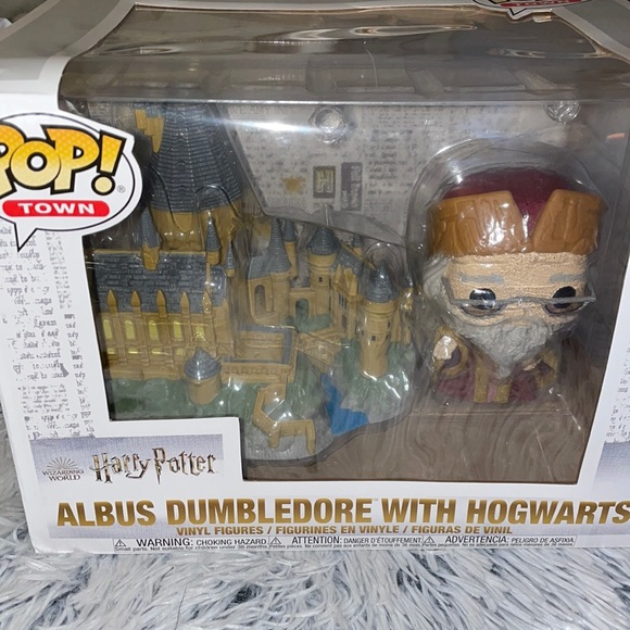 Funko Pop Harry Potter Albus Dumbledore With Hogwarts Vinyl Figured